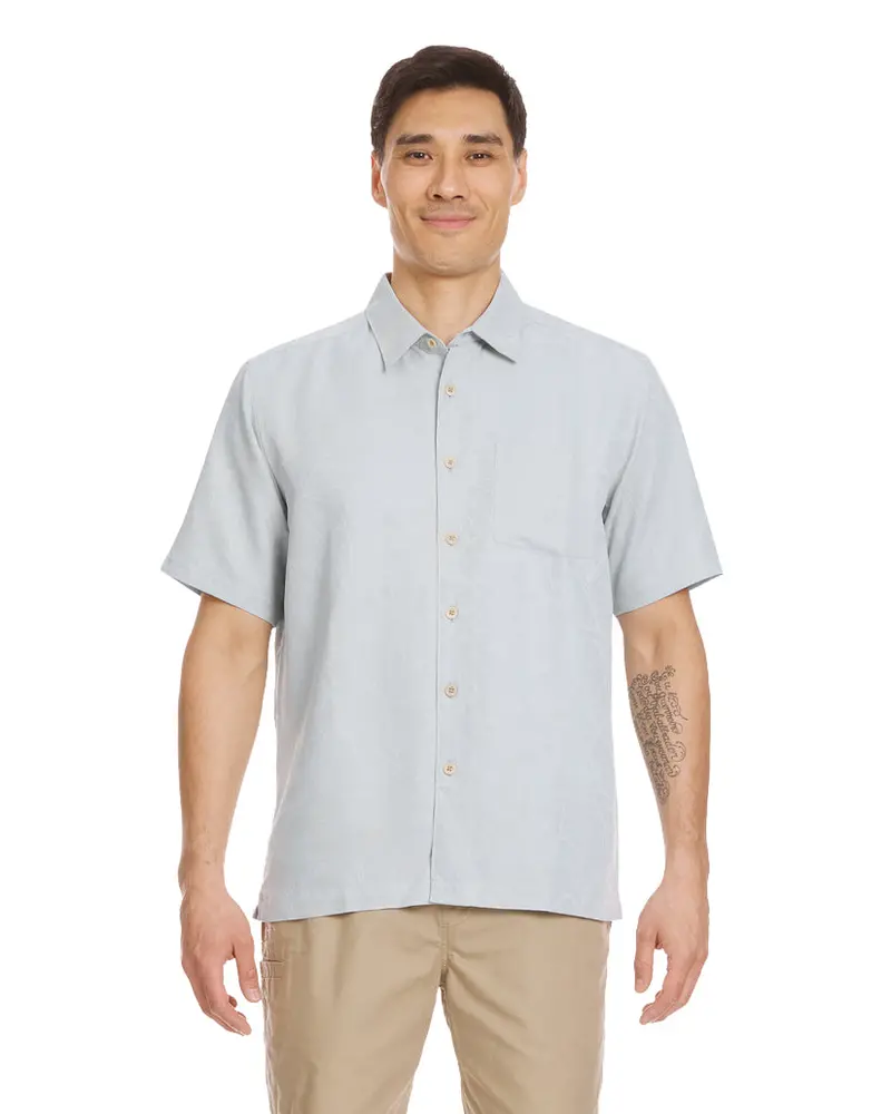 Quiksilver Waterman Island Jungle Short-Sleeve Woven Shirt 3