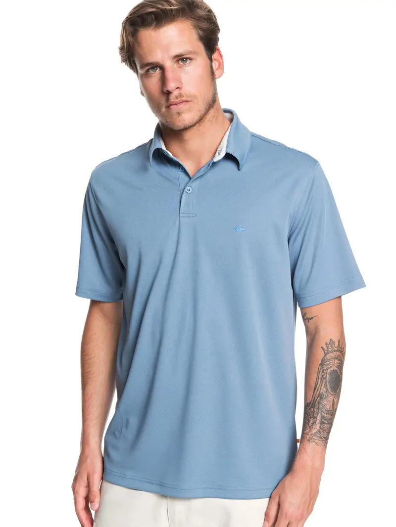 Quiksilver Waterman Polo With Moisture-Wicking Fabric 1