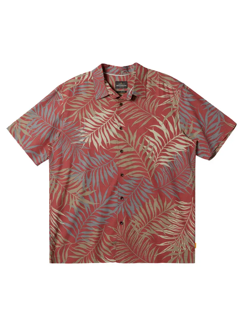 Quiksilver Waterman Wild Fern Short-Sleeve Woven Shirt 1