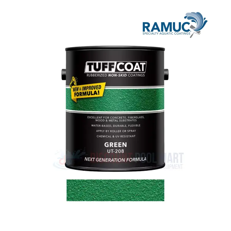 Ramuc Ut-208 Submersible Green Non-Stick Pool Coating (20806) 1