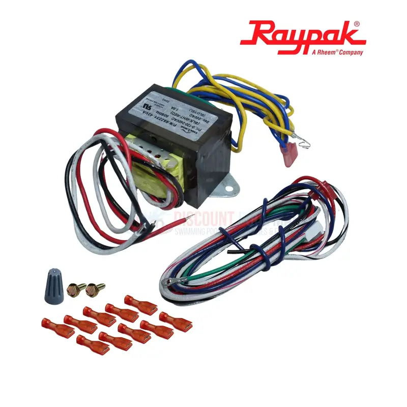Raypak 006736F Transformer Kit With Wire Harness | 120V/240V To 24V Conversion 1