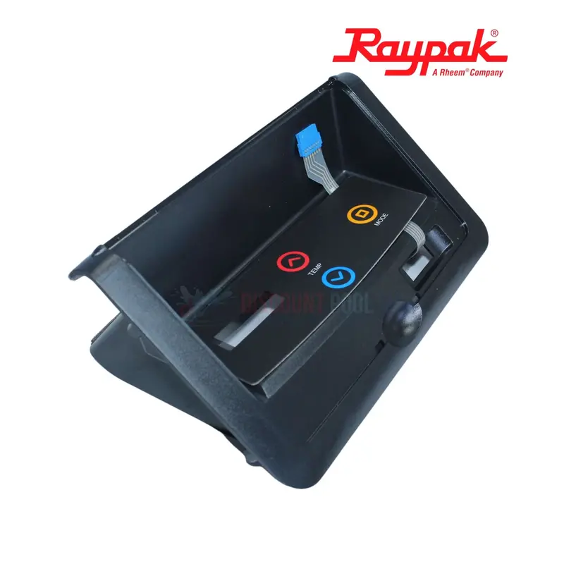 Raypak 009491F Control Bezel With Integrated Switch Decal | Pre-May 2011 Models 1