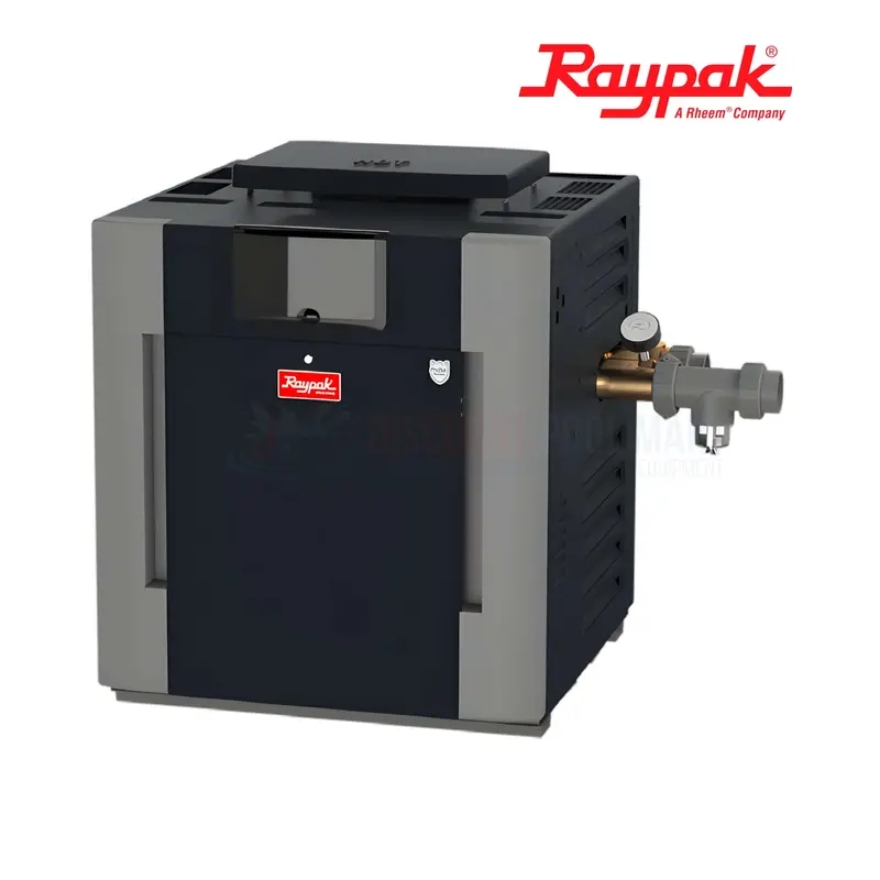 Raypak 017706 267A Digital Low-Nox Asme-Certified Pool Heater 1