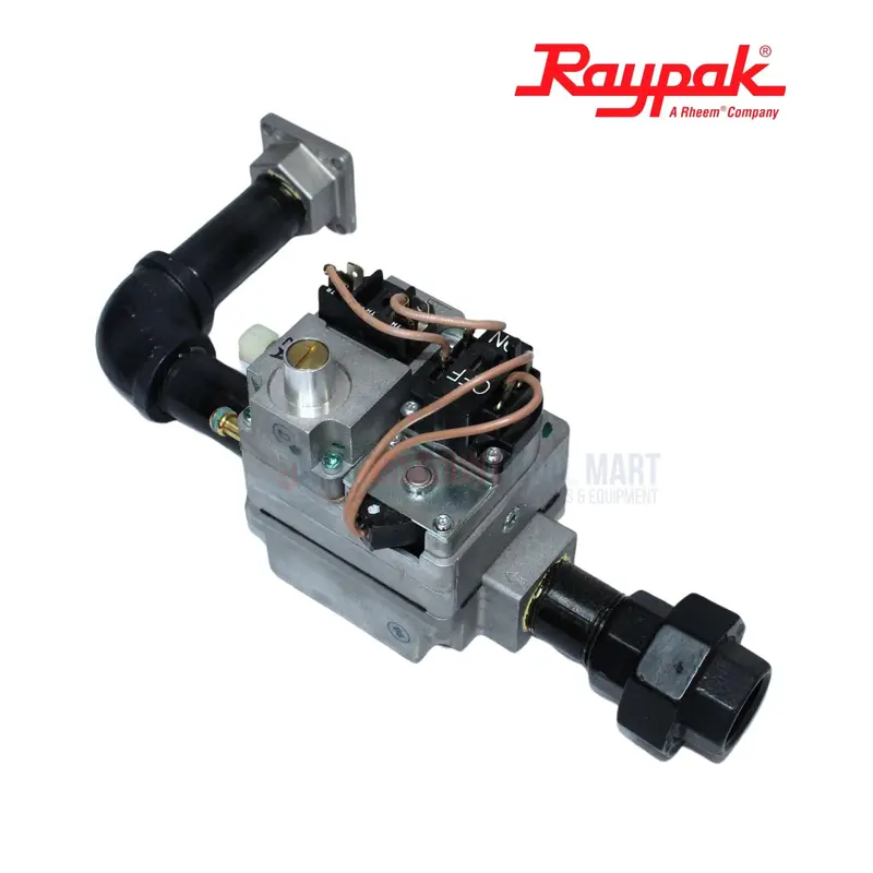 Raypak 018870F Gas Valve With Integrated Half-Gas Line For Avia Heaters 1