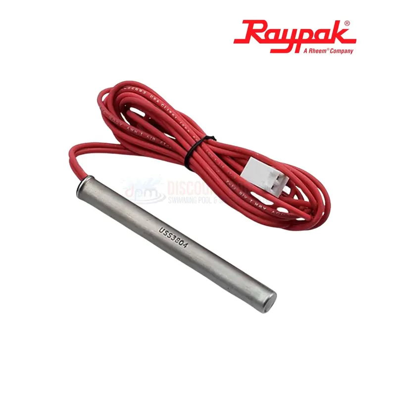 Raypak 2-Wire Digital Pool Heater Temperature Sensor | 006701F 1