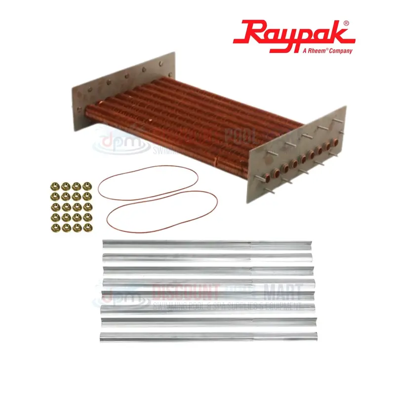 Raypak 406A/407A Copper Tube Bundle Heat Exchanger Kit – 010062F 1