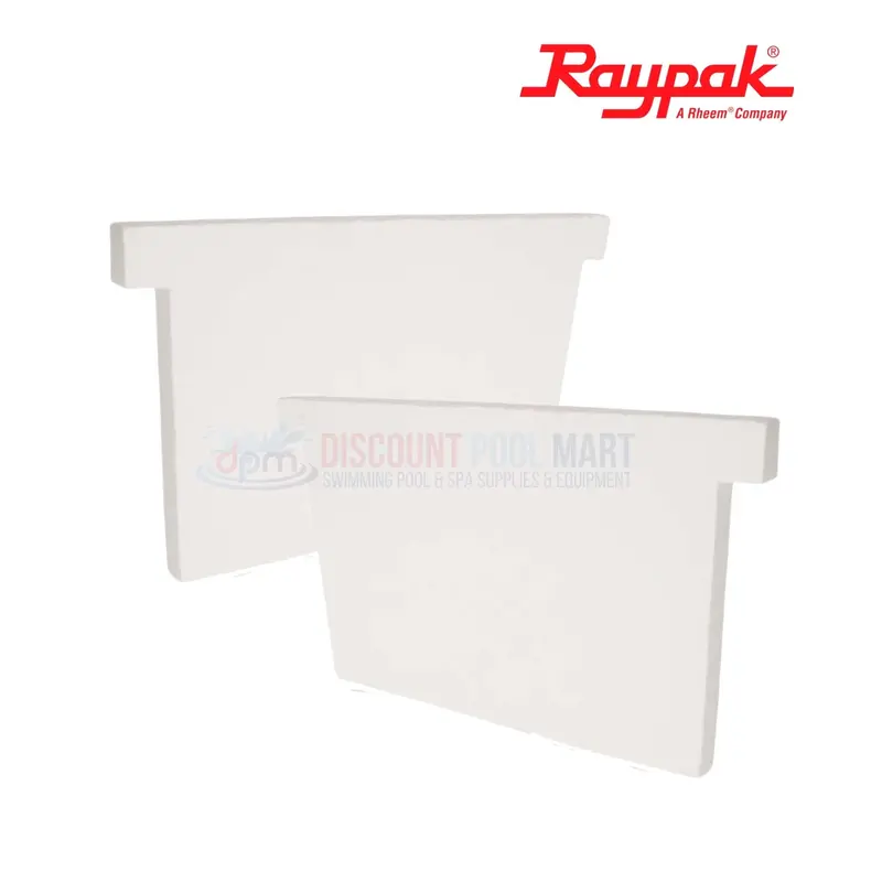 Raypak 406A/407A Heater Front And Rear Refractory Kit (010083F) 1