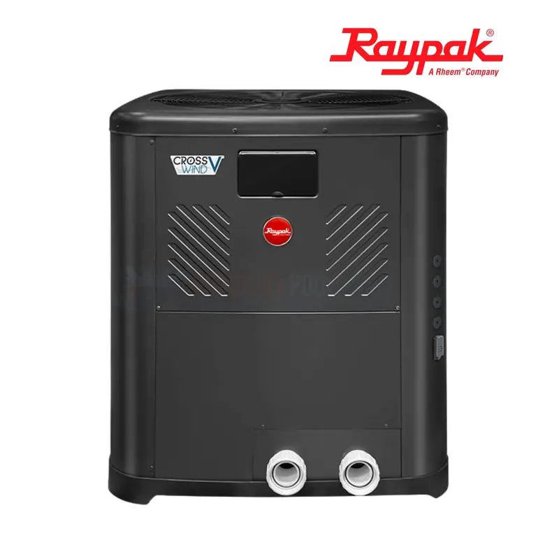 Raypak Crosswind V Deluxe 138K Btu Heat & Cool Pool Pump (Twph-8550Ehc08) 1