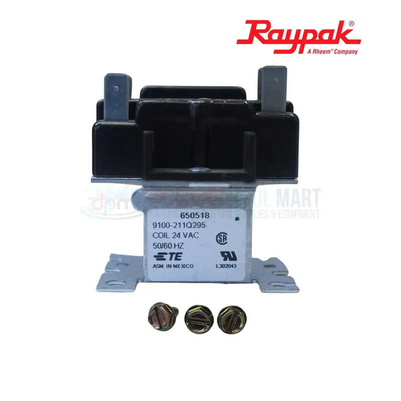 Raypak Hi-Delta Dpst 24V Relay For Pool Heaters – 007376F 1
