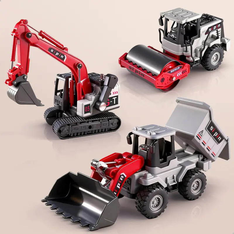 Realistic Construction Vehicle Toys For Kids 1