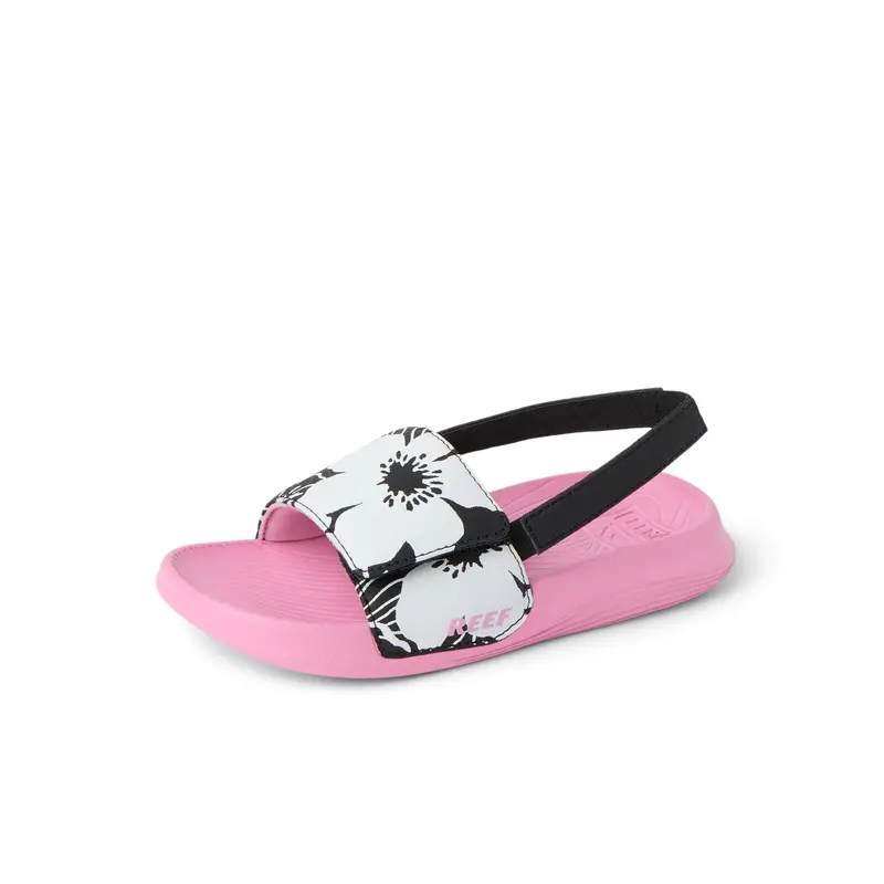 Reef Little Salty Girls Slide Sandals 1