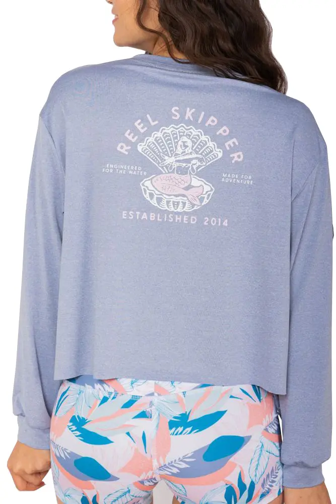 Reel Skipper La Girlfriend Top – Soft Cotton Blend Relaxed-Fit Blouse 1