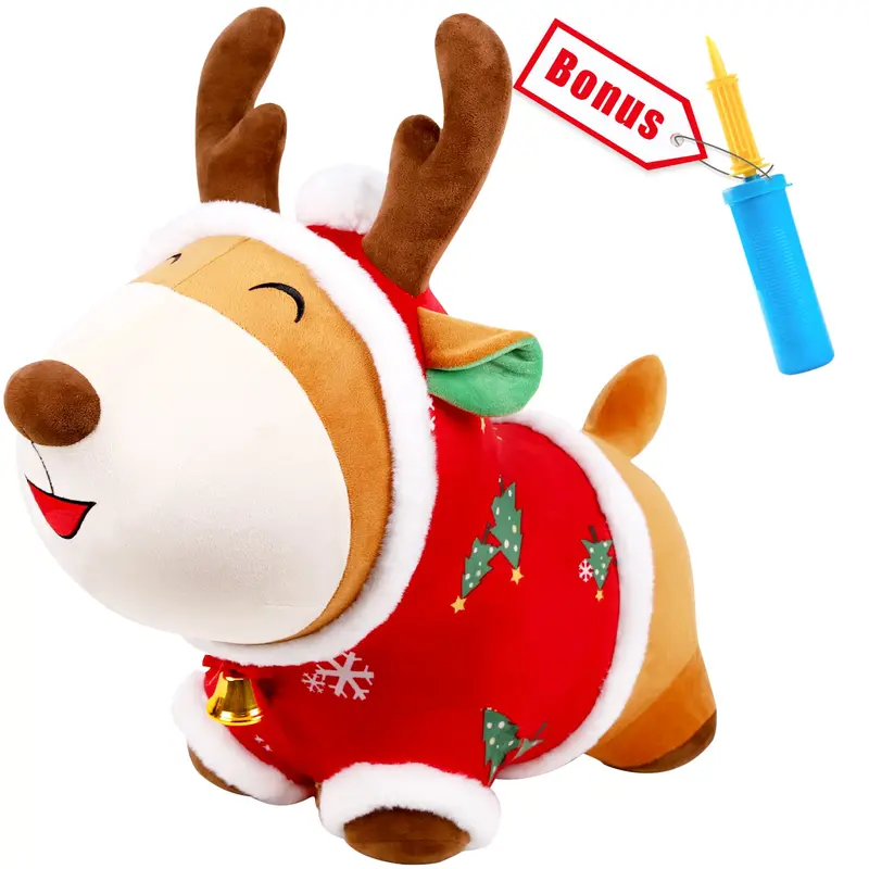 Reindeer Bouncy Pal – Ride-On Plush Toy With Spring Action For Toddlers 1