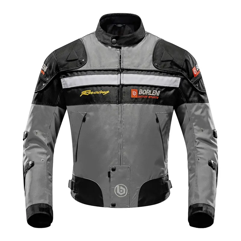 Reinforced Windproof Motorcycle Jacket With Ce Armor – All-Terrain Ready (D-020) 1