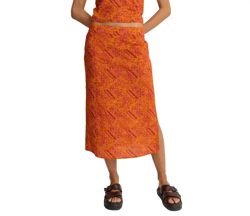 Rhythm Adia Midi Skirt – Low-Rise Style 1