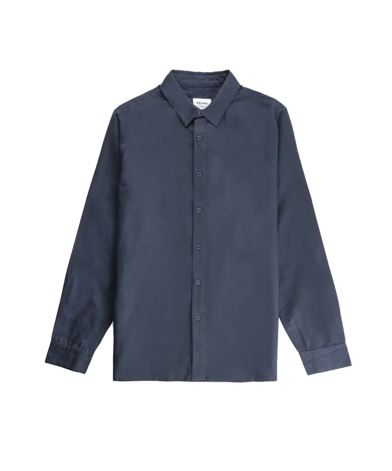 Rhythm Classic Long-Sleeve Linen Shirt 1