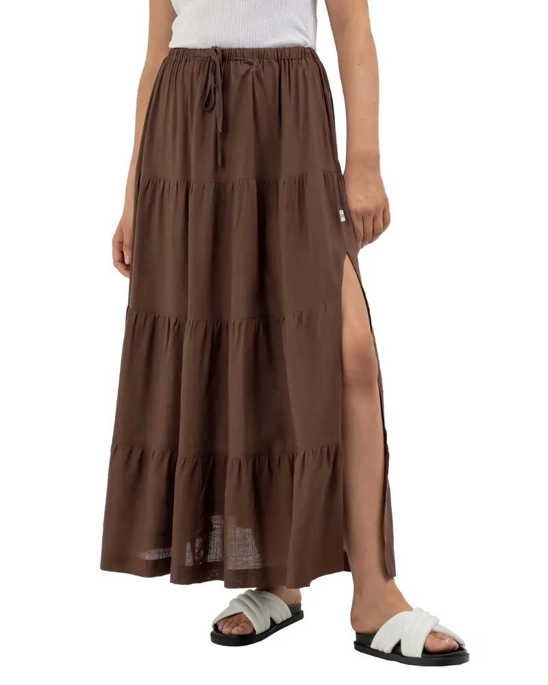 Rhythm Classic Tiered Maxi Skirt For Women 1