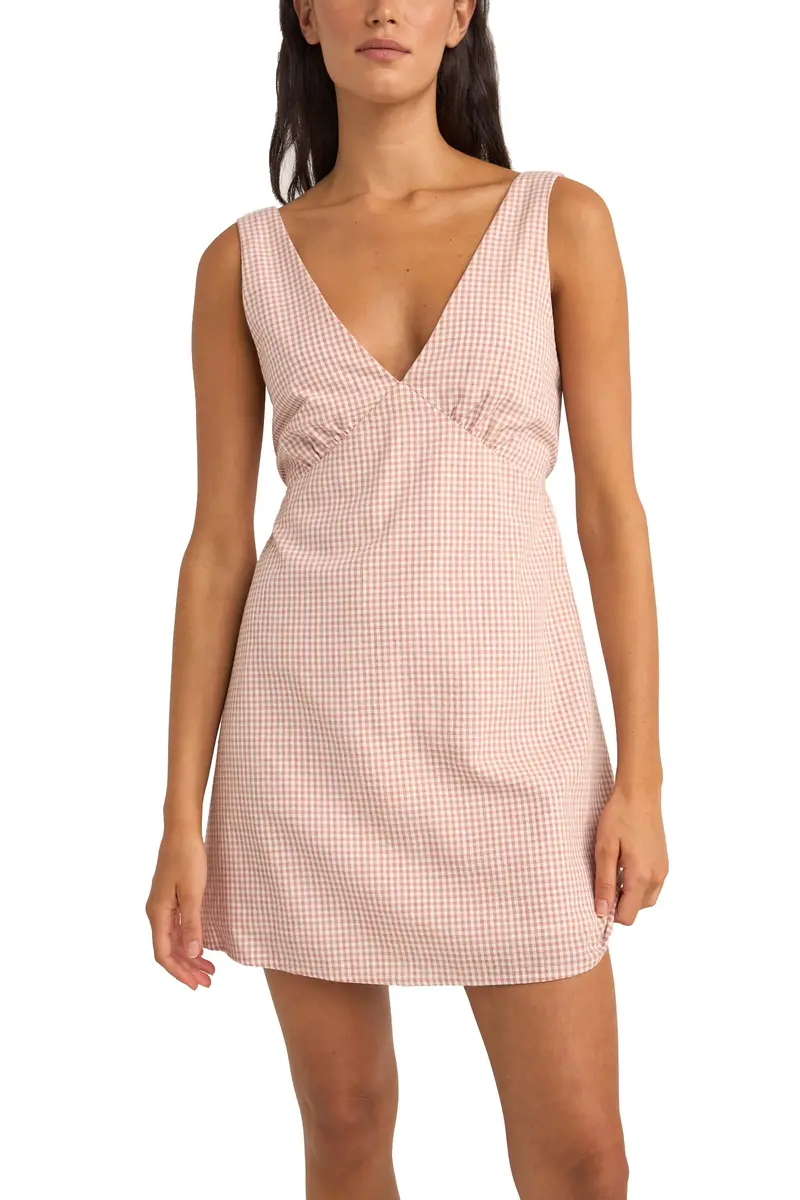 Rhythm Lola Check Mini Dress 1