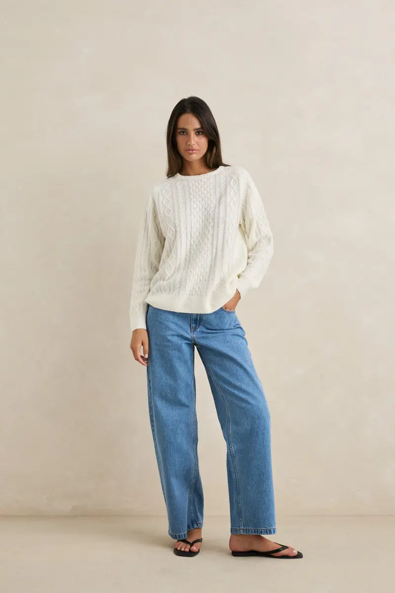 Rhythm Mohair Oceanside Knit Sweater 1