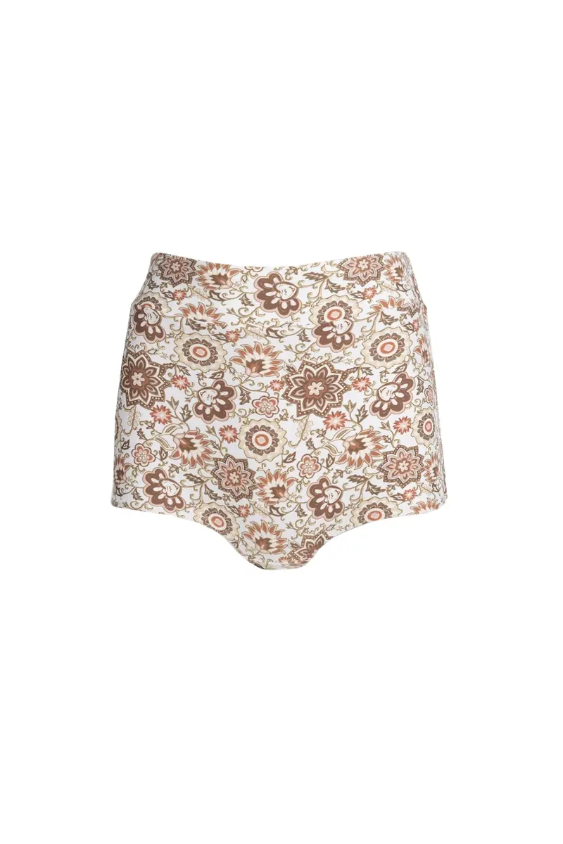 Rhythm Raya Paisley Print Surf Shorts 1