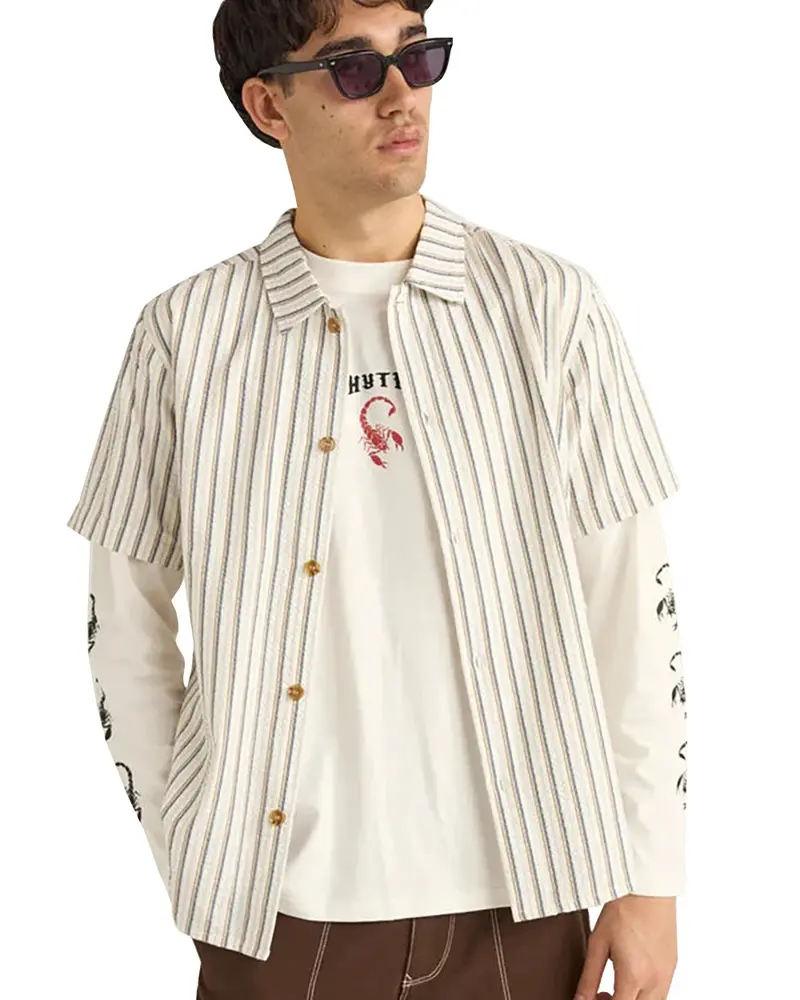 Rhythm Seersucker Short-Sleeve Shirt 1