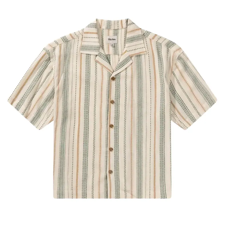 Rhythm Vacation Stripe Short-Sleeve Shirt 1