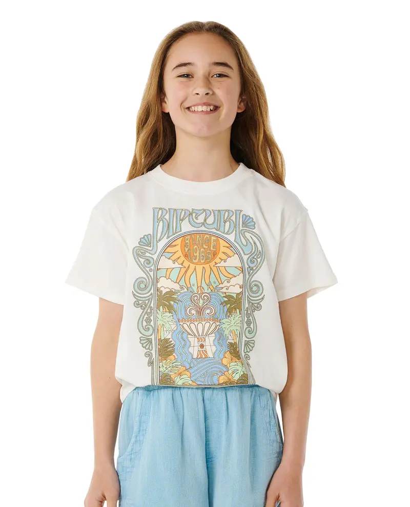 Rip Curl Alchemy Relaxed Fit Kids' Tee 1