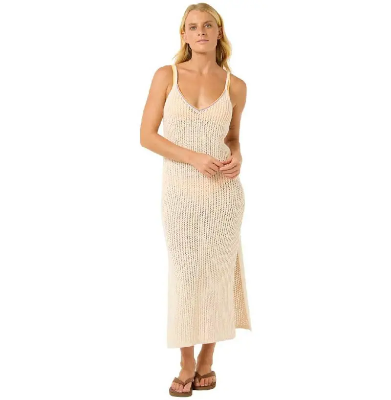 Rip Curl Cala Vadella Crochet Maxi Dress 1