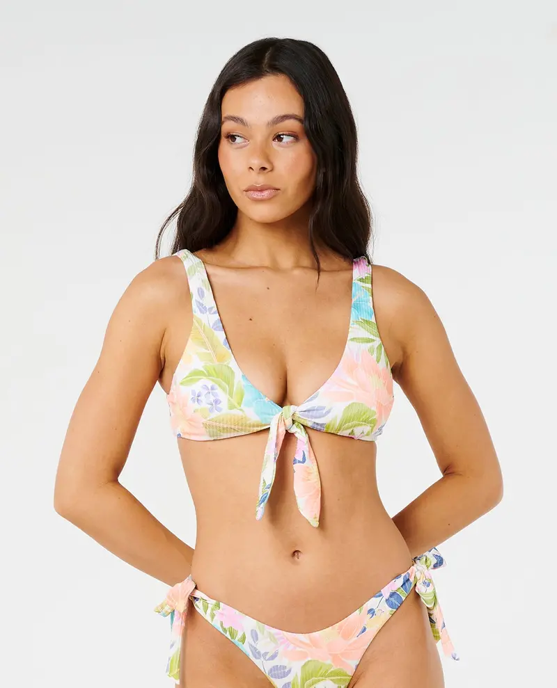 Rip Curl Catalina Island Tie-Front Crop Top 1