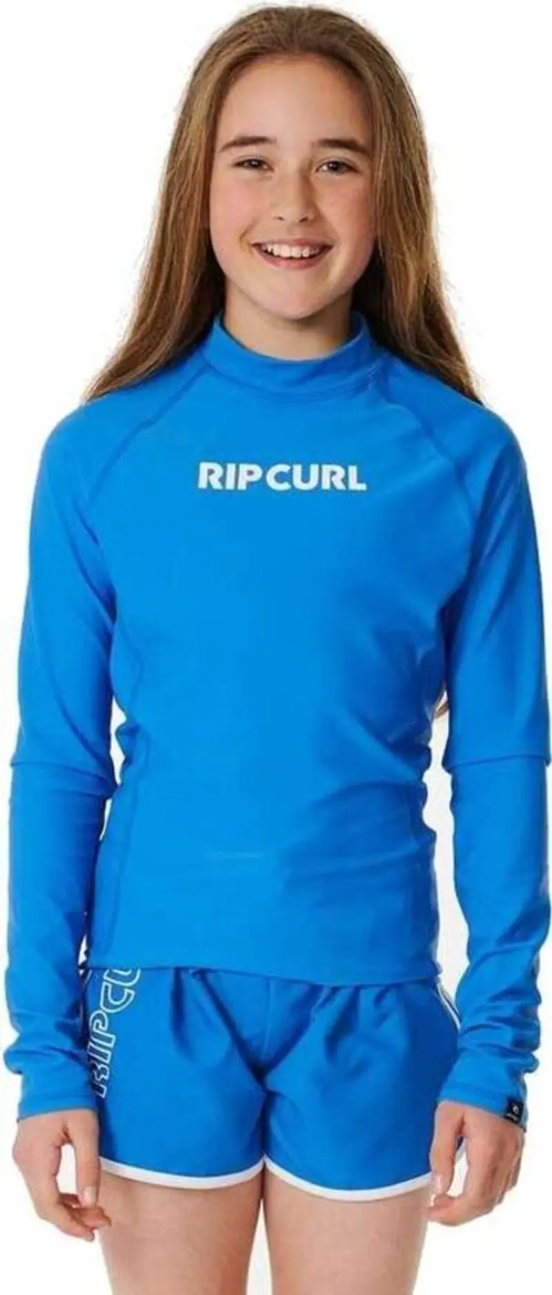 Rip Curl Classic Surf Long-Sleeve Rash Vest For Girls 1