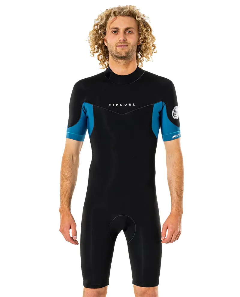Rip Curl Dawn Patrol 2Mm Back-Zip Springsuit For Men 1