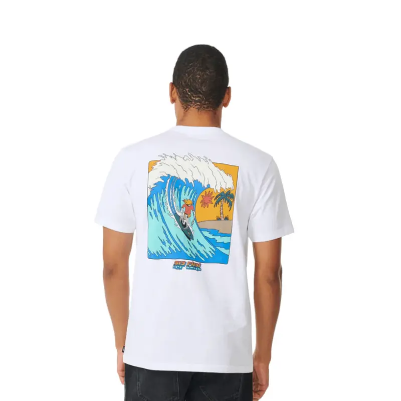 Rip Curl Death In Paradise T-Shirt – Bold Tropical Print Casual Top 1