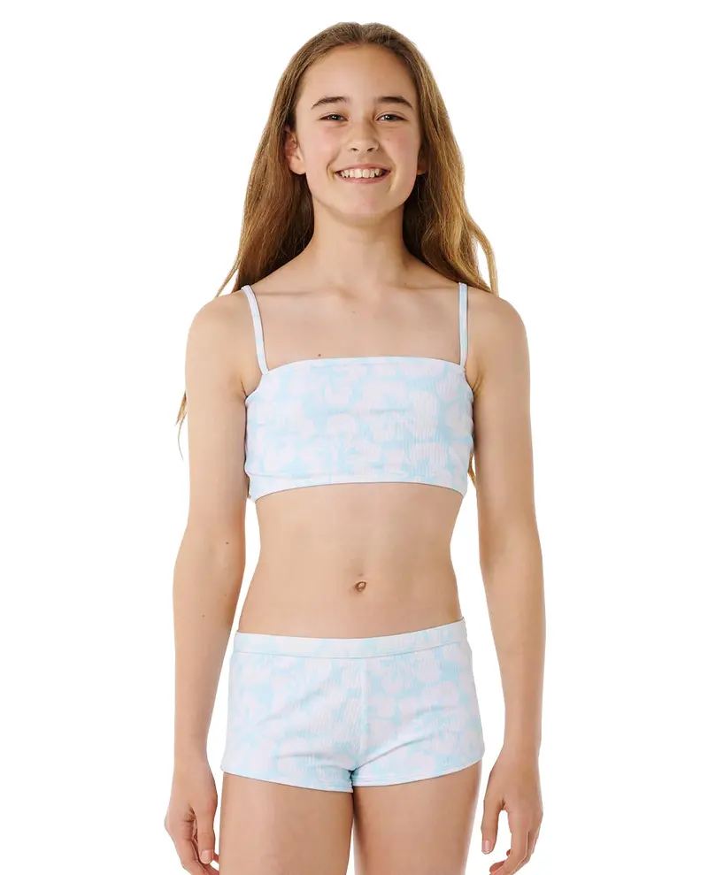 Rip Curl Hibiscus Heat Tropical Bikini Set For Girls 1