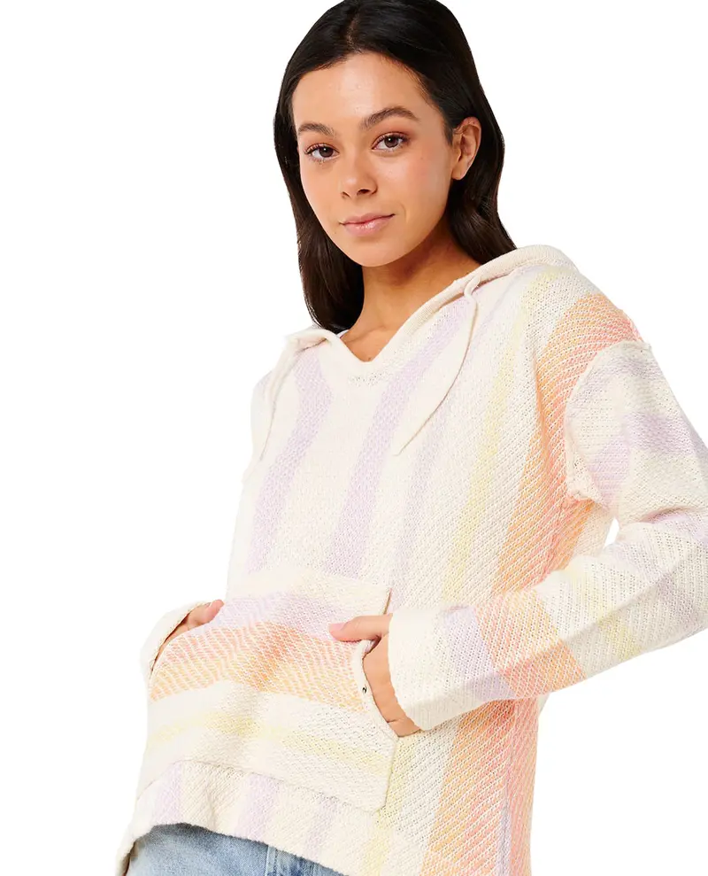 Rip Curl Knit Isles Lightweight Poncho 1