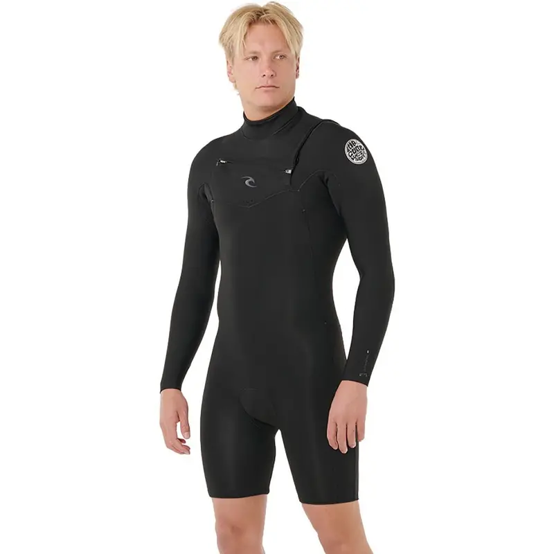 Rip Curl Men’S Dawn Patrol 2/2Mm Long Sleeve Chest-Zip Springsuit 1
