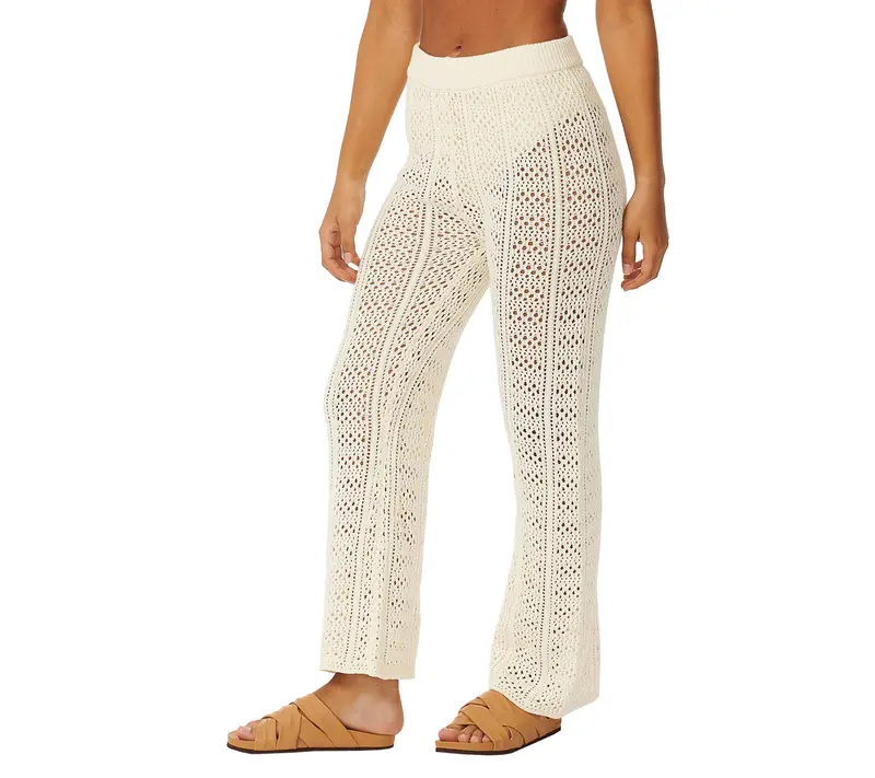 Rip Curl Pacific Dreams Crochet-Style Lounge Pants 1