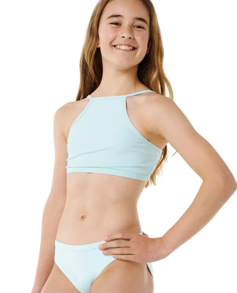 Rip Curl Premium Ribbed Bikini Set For Girls 1