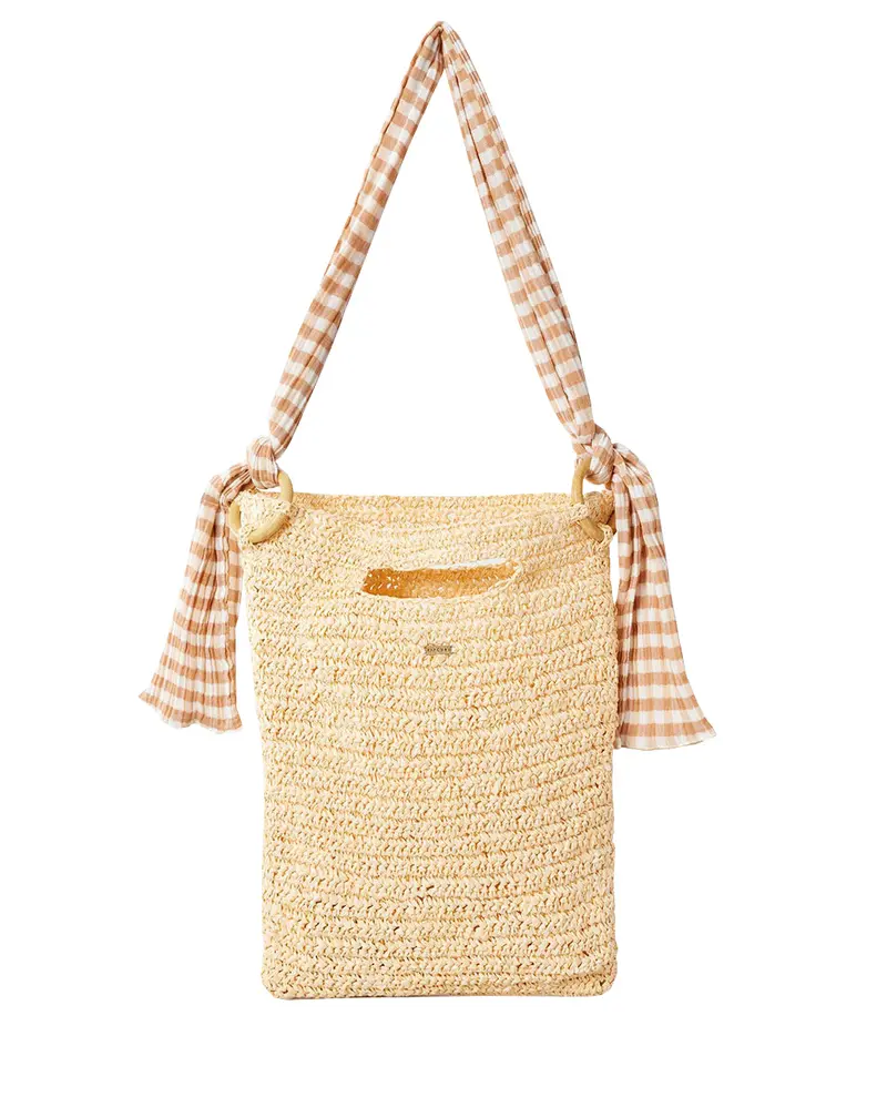 Rip Curl Premium Straw Tote Bag – 23L Beach Carryall 1