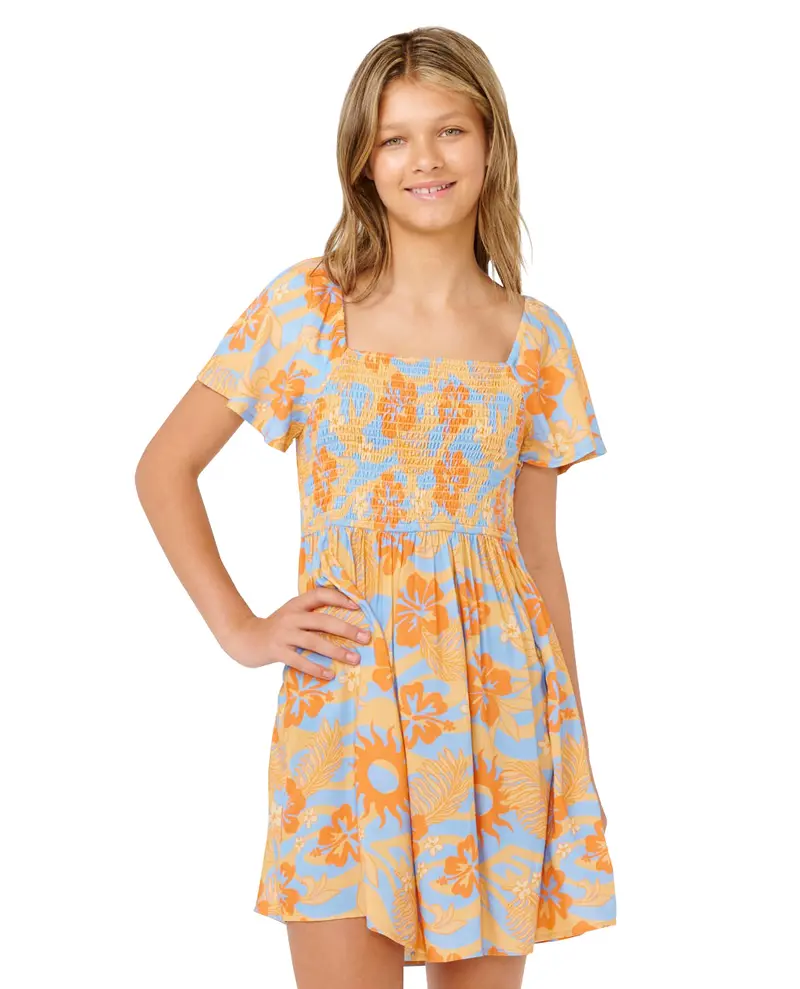Rip Curl Sun Sol Shirred Maxi Dress 1