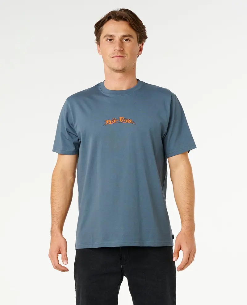 Rip Curl Tubed And Hazed Graphic T-Shirt For Men 1