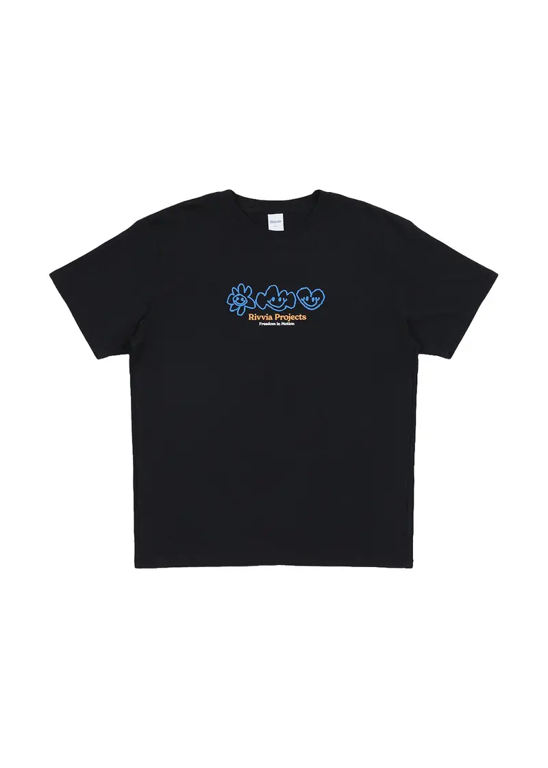 Rivvia Projects Scribble Graphic Cotton T-Shirt 1