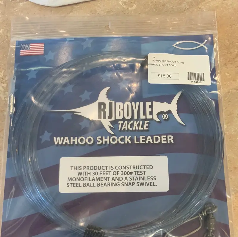 Rj Boyle Wahoo Shock Leader Assembly 1