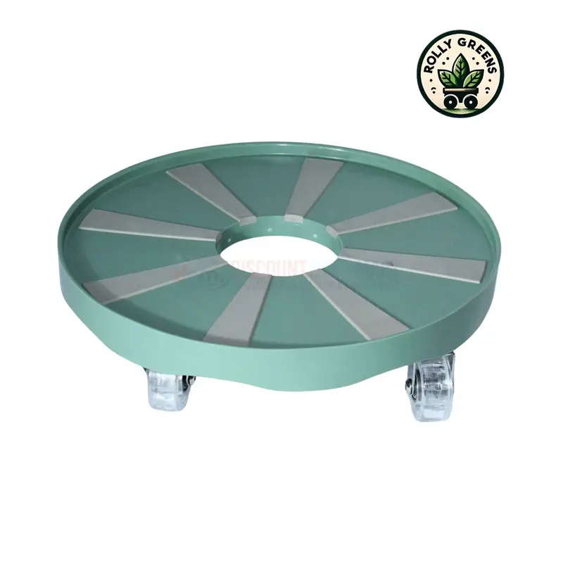 Rollygreens 12-Inch Plant Dolly With Swivel Casters – Rg-012-101-1 1