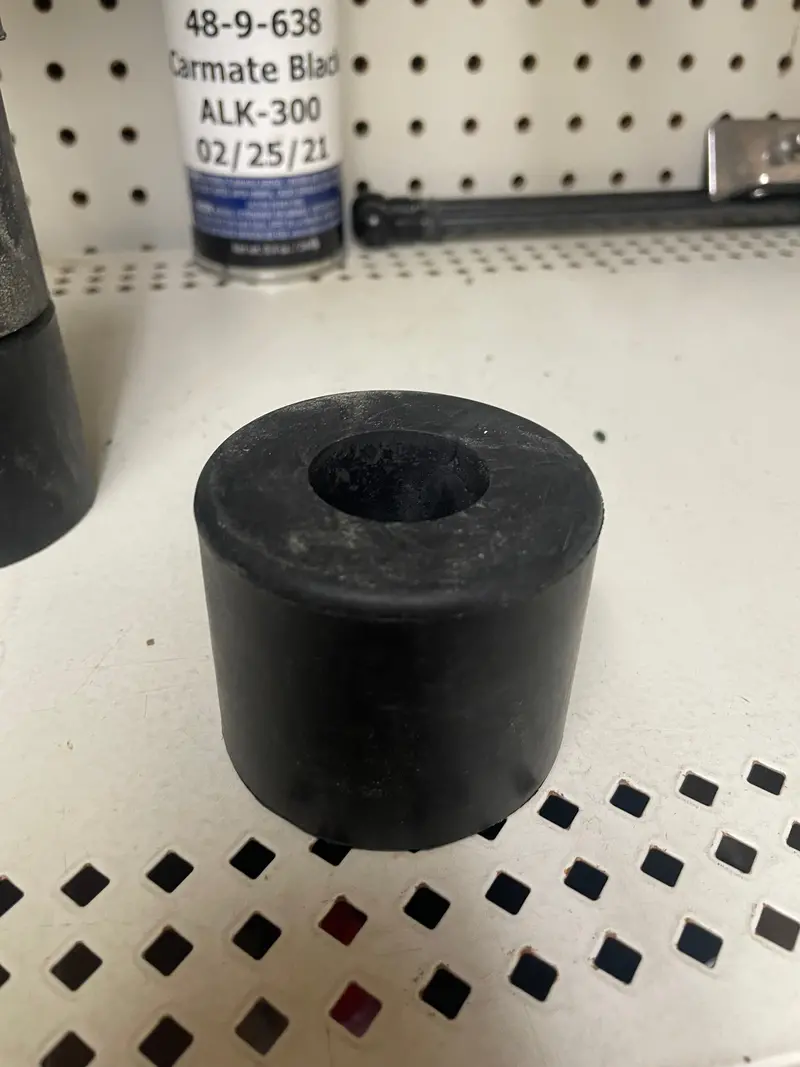 Round Rubber Ramp Door Bumper – 2-Inch Diameter, Part #32700 1