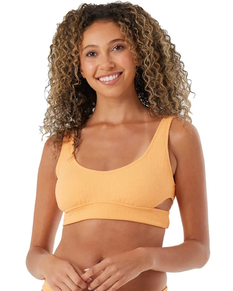 Roxy Aruba Cutout Bralette – Seamless Bikini Top 1