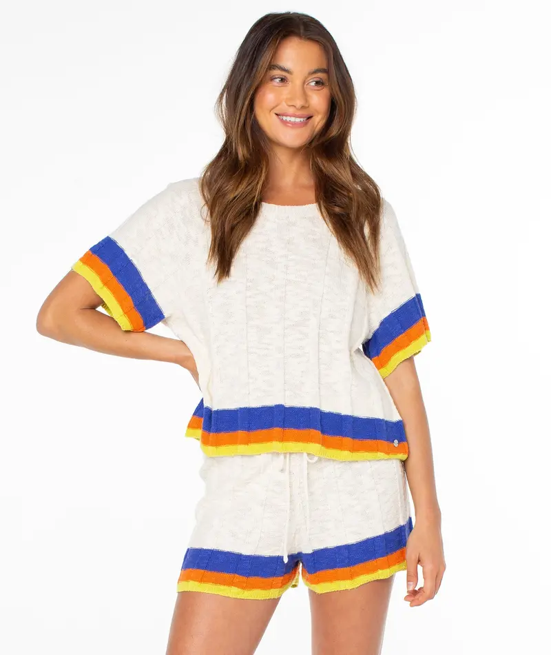 Roxy Cabana Club Graphic T-Shirt 1