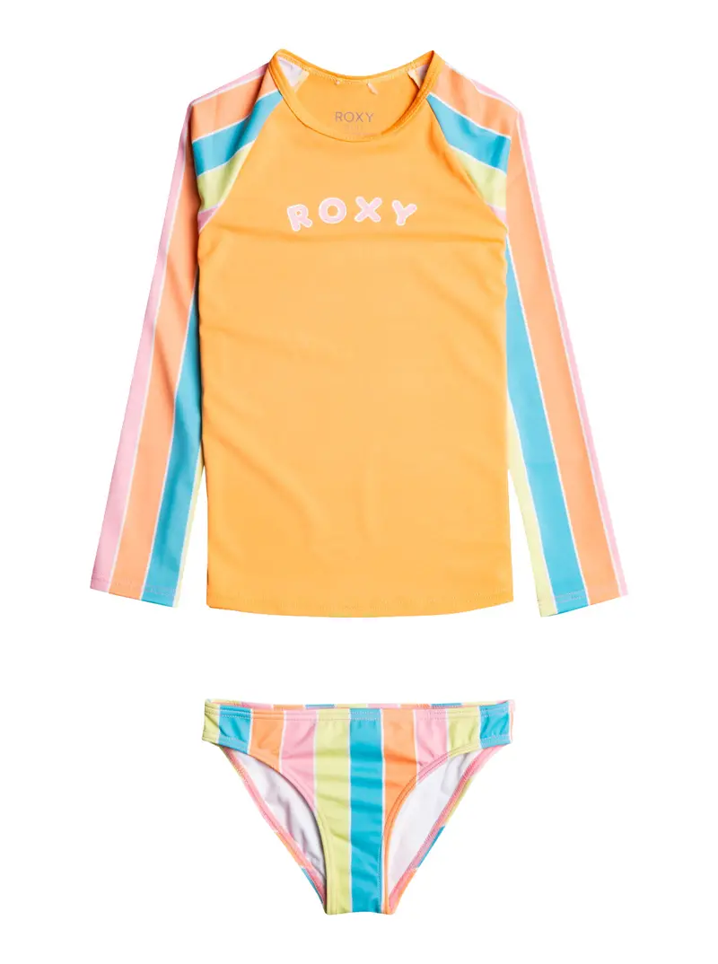 Roxy Colors Of The Sun Rashguard Bikini Set 1