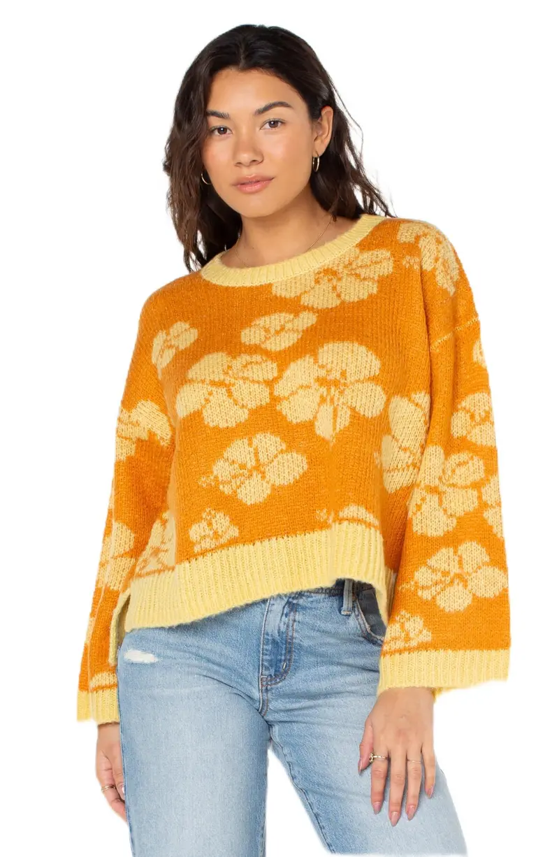 Roxy Flora Knit Sweater For Women 1