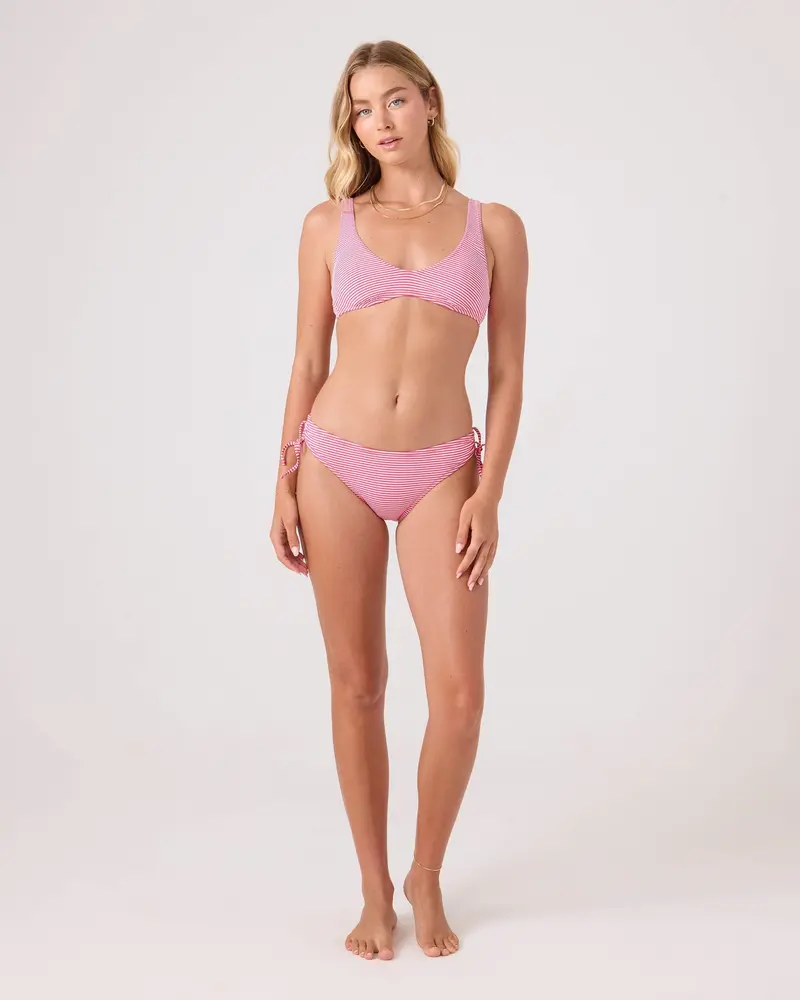 Roxy Good Vibes Hipster Lace Bikini Bottom 1