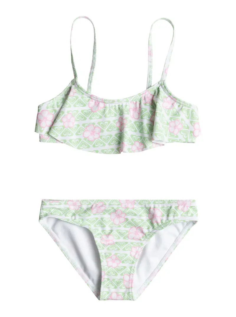Roxy Hibline Flutter Bikini Top And Bottom Set 1